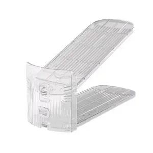 (타입 투명)신발 정리대 슈즈랙 슈즈홀더 3단조절 거치대