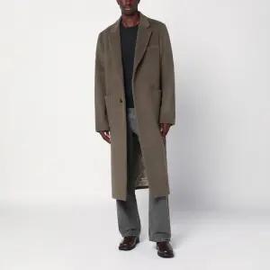 울 블렌드 노치 라펠 싱글브레스트 코트 M4251RDWO DM