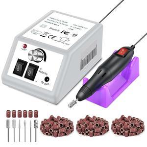 라바에드 프로페셔널 전기 네일 드릴 기계 키트 릴 젤 아트 리무버 폴리셔 매니 페디 를 위한 156 샌딩