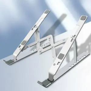 ( )접이식 노트북 거치대 알루미늄 노트북 받침대 휴대용 맥북 각도조절