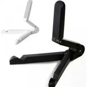 (색상 랜덤배송)휴대용 각도조절 접이식 태블릿 휴대폰 거치대 받침대