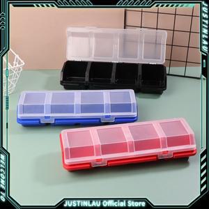 1Pcs 부품 보관 상자 뚜껑 디스플레이 케이스가 4 개의 구획 도구 컨테이너 빈이 플라스틱 나사