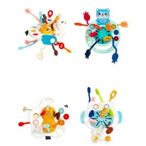 신생아 감각발달 딸랑이 출산선물 유아 6개월 치아발육장난감 노리개