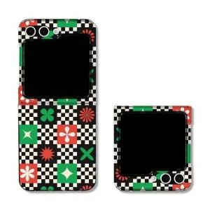 아칸 밍에르 빈티지 스파클 Z플립5 클리어 하드 케이스