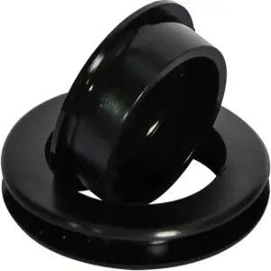 1세트 2 표준 우산 구멍 링 플러그 및 캡 세트 파티오 테이블용 두꺼운 실리콘 핏 야외 테이블