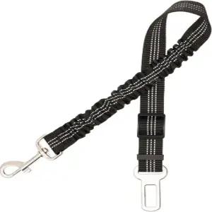 자동차용 에어커선 반려견 안전벨트 - 조절 가능한 자동차 탄력 쿠션 끈 강화 금속 버클 엉킴 방지 디자인