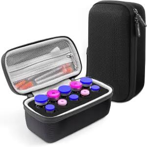 크립토스 10 슬롯 인슐린 바이알 프로텍터 케이스 환자용 정리 봉투 표준 1ml 3ml 5ml 및 10ml 운반 냉장고