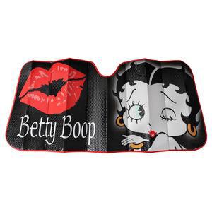 플라스틱 컬러 003716R01 베티 붐 타임리스 블랙 아코디언 스타일 자동차 트럭 SUV 전면 윈드실드 선쉐이드