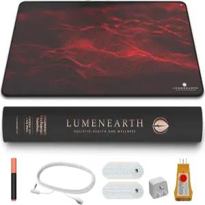 루멘어스 접지 매트 번들 - 미끄럼 방지 실리콘 바닥 패치 콘센트 테스터 및 4-5m 코드가 포함된 60×90cm