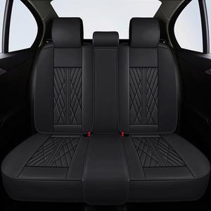 HeXinYan 범용 가죽 카시트 커버, 자동차 액세서리, 인테리어 스타일링