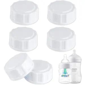 (6-PC) Avent 병과 호환되는 여행용 병뚜껑 교체