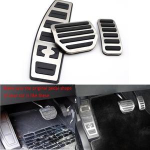 자동차 발받침 데드 가스 브레이크 페달 커버 세트, 랜드로버 디스커버리 3 4 레인지로버 스포츠 2008-2013
