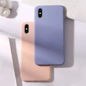 아칸 아이폰 실리콘 파스텔 케이스