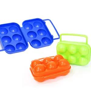 다용도 레저활동 휴대용 에그홀더 6구 케이스