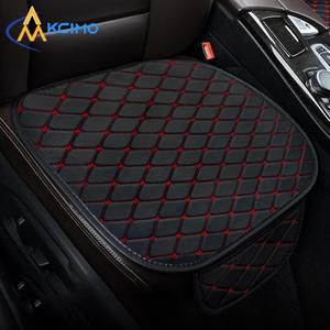 유니버설 패션 자동차 좌석 커버 Pu 가죽 보호대 사계절 쿠션 의자 카펫 패드 액세서리