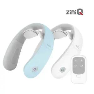 휴대용 넥밴드 무선 목마사지기 저주파 온열