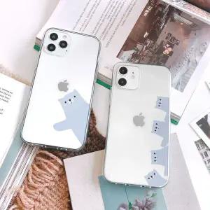 아칸 써니 곰이 클리어젤리케이스