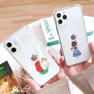 아칸 러브리 인어공주와 벨 방탄케이스