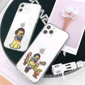 아칸 데이빗 백설공주땡구 클리어젤리케이스