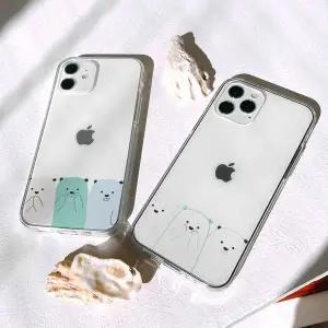 아칸 써니 곰세마리 클리어젤리케이스