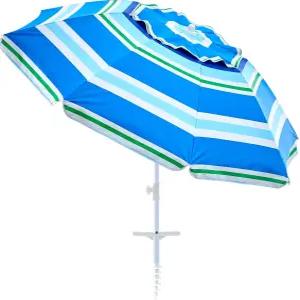 아오하노이 야외 우산 - 햇빛 보호 비 저항성 방풍 및 수동 개폐 기능 해변 캠핑 피크닉에 이상적입니다