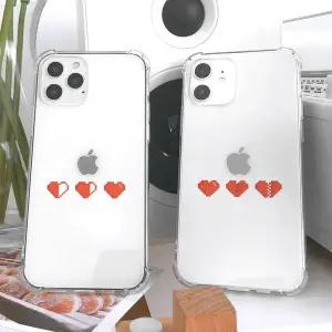 아칸 Pixel heart 방탄케이스