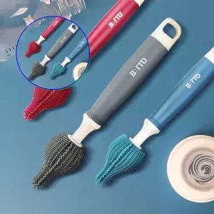 쌍문상회 실리콘젖병솔 텀블러세척솔 브러쉬 세척솔 꼭솔 젖꼭솔