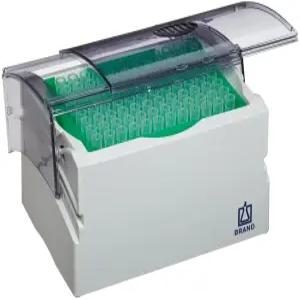 브랜드테크 702208 폴리카보네이트 5-300 마이크로리터 피펫 팁 박스 SL(슬라이딩 뚜껑 포함) (96팩)