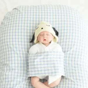 제이앤제나 수유 쿠션 분여 시트 체크 블루 23도