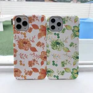 아칸 플라워패턴 ver.2 슬림하드 케이스