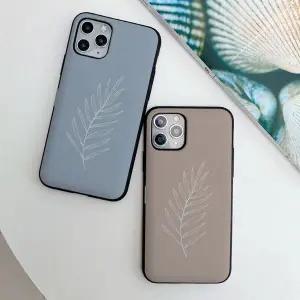 아칸 나뭇잎 범퍼카드 케이스