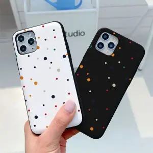 아칸 도트패턴 범퍼카드 케이스