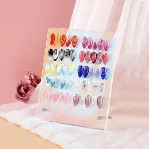 [에스에스_62]사각 네일아트전시랙 마그네틱 전시 아트판