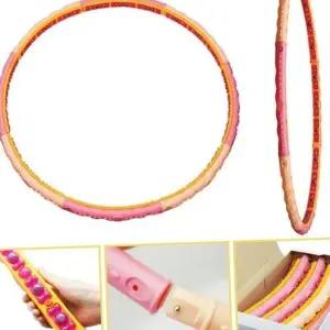 R64 돌기형 훌라후프 1p 조립 분해 에어쿠션 지압 돌