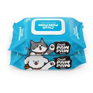클린포포 강아지 고양이 반려동물 물티슈 60매X10팩