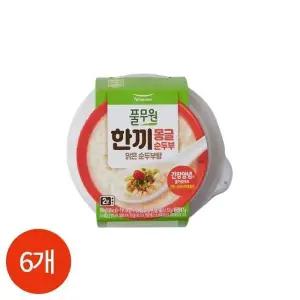 풀무원 몽글 순두부 269g x 6개