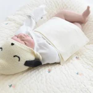 제이앤제나 수유쿠션 자수 양면 커버 순면 플라워 9도