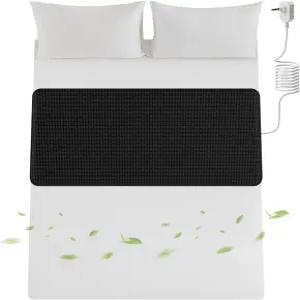 침대용 비넬프티지 접지 매트 수면용 패드 스트레스 해소용 코드가 있는 미끄럼 방지 PU 가죽 찢어지지