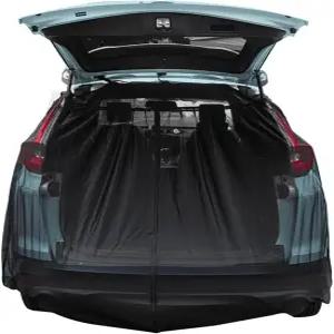 BIHEE 자동차 테일게이트 메시 스크린 통기성 마그네틱 모기장 리어 윈드실드 선쉐이드 SUV MPV 캠핑에