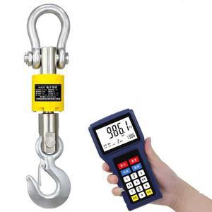 무선 매달림 저울 충전식 산업용 호이스트 공업용 무게 2톤 스케일