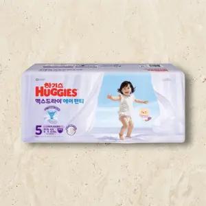 하기스 맥스드라이 에어 팬티형 공용 5단계 40매 2팩