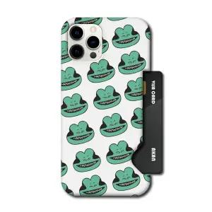 아칸 흰 스마일독고꾸리 인서트케이스