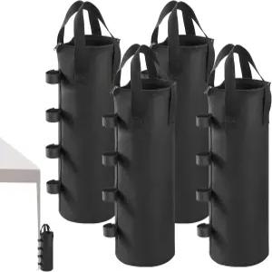 말롬케 140파운드 탑 지퍼 샌드백 캐노피 다리 웨이트 세트 4개 웨이트용 엑스트라 라지 팝업 텐트 가제보