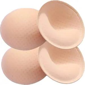 온디 브라 삽입 패드 2쌍 원형 유방 강화제 보이지 않는 푸시업 요가 스포츠