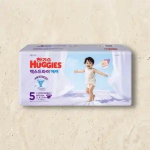 하기스 맥스드라이 에어 밴드형 공용 5단계 44매 2팩