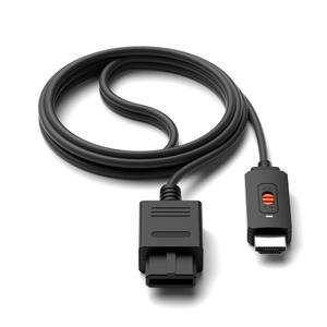 Azduou N64에서 HD 변환기로 N64 게임 콘솔 비디오 신호를 신호로 변환하여 콘솔을 HDTV 어댑터/컨버터 지원 SNES SFC NGC 4를 1 안에 쉽게 연결