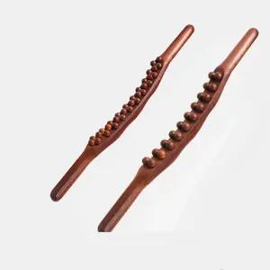 마사지스틱 나무 지압봉 마사지 종아리 어깨 괄사 허벅지