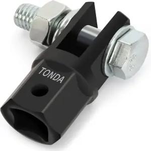 1/2인치 임팩트 렌치 또는 13/16인치 러그 렌치용 톤다 가위 잭 드릴 어댑터