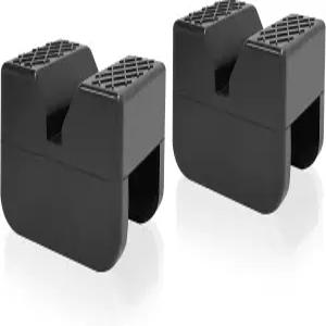 톤다 잭 스탠드 패드 범용 고무 어댑터 레일 핀치 용접 보호대 2팩