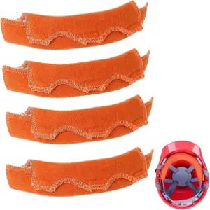 용접 헬멧용 4/8 PCS 면 하드햇 라이너 교체용 스웨트 밴드 세척 가능 액세서리